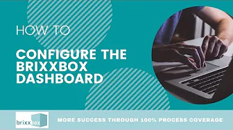 How to configure the brixxbox dashboard